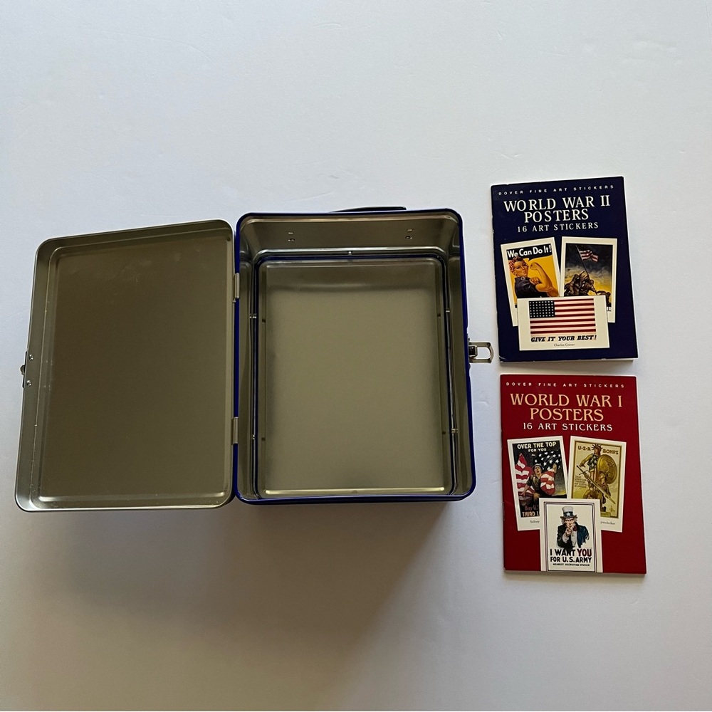 Rosie The Riveter Vintage We Can Do It American Classic World War II Lunch Box - Picture 11 of 12
